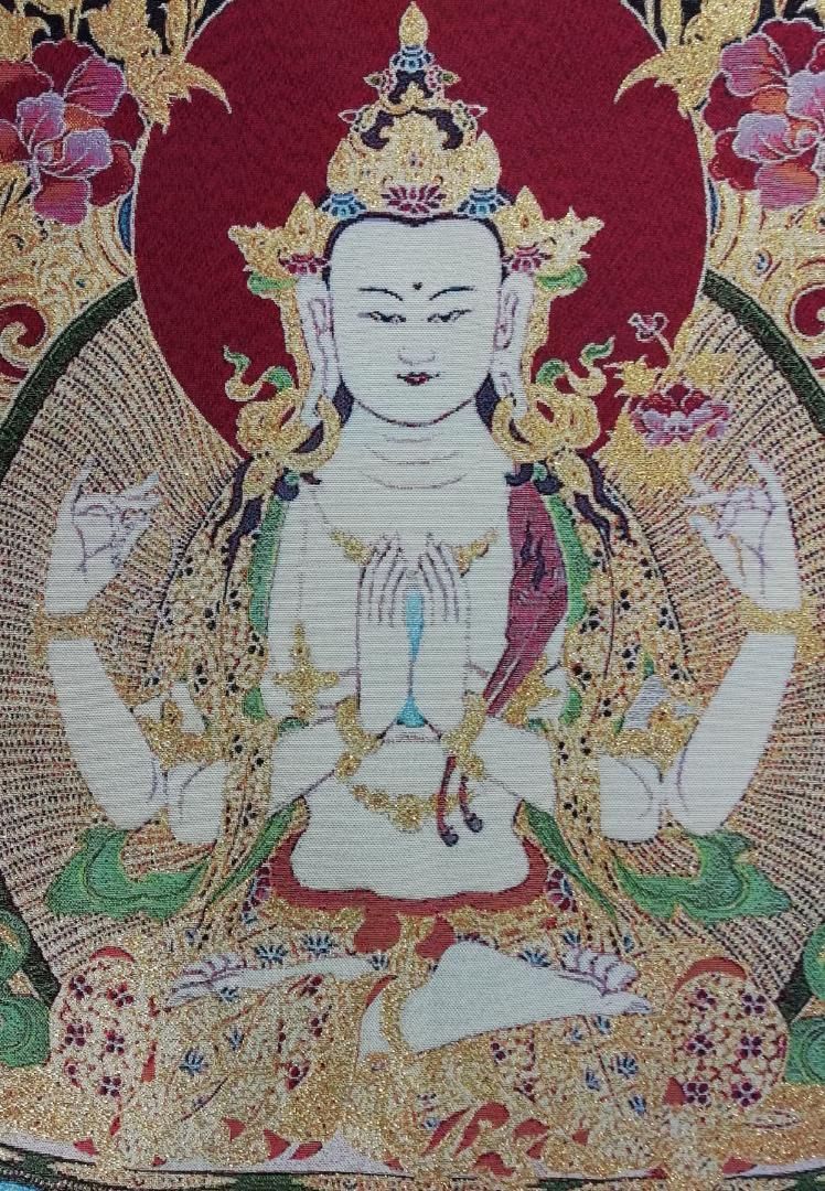 チベット密教仏画掛軸