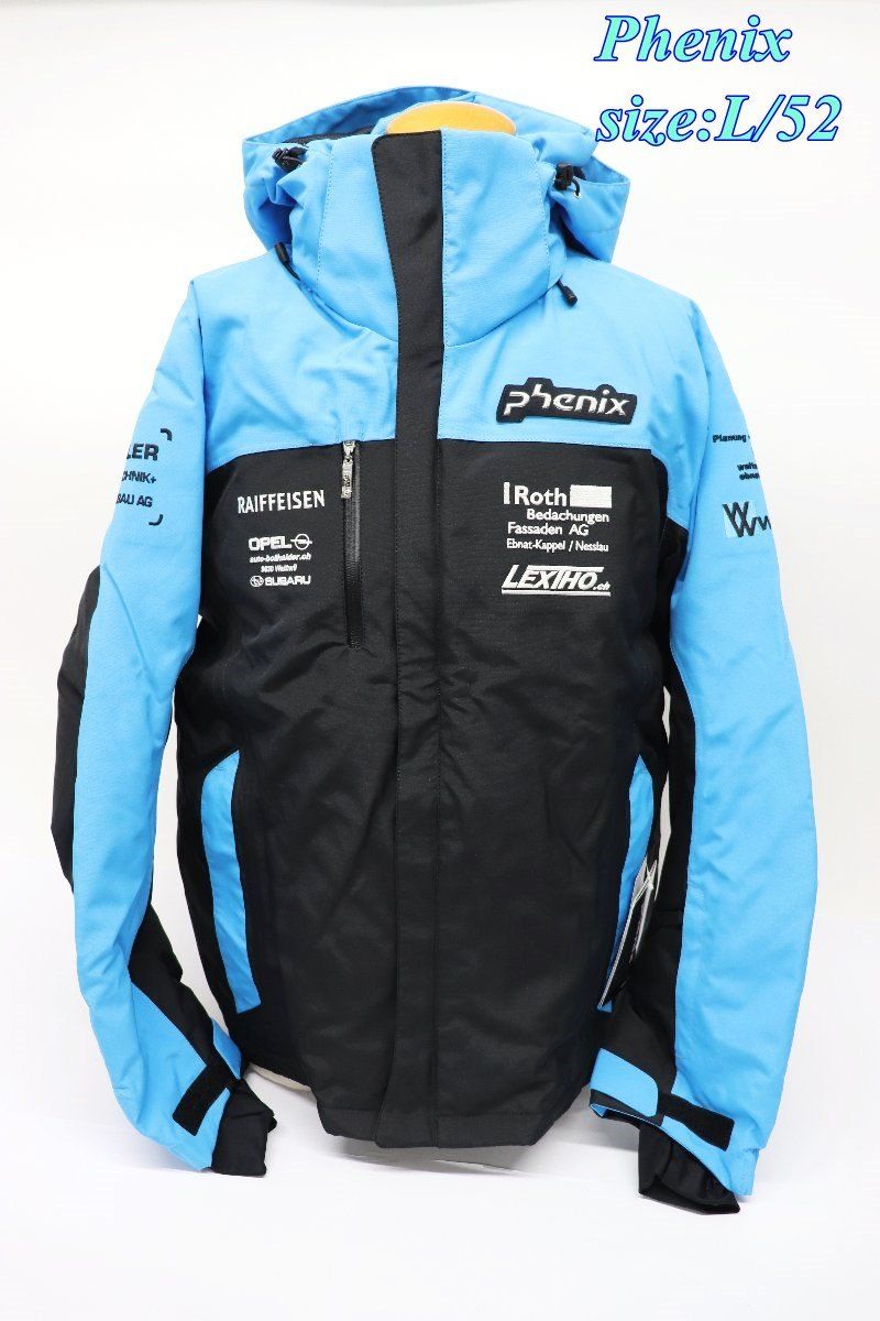 Phenix フェニックス メンズ スキージャケット L/52 ブルー×ブラック EU2720T012 スポーツ R2501-055