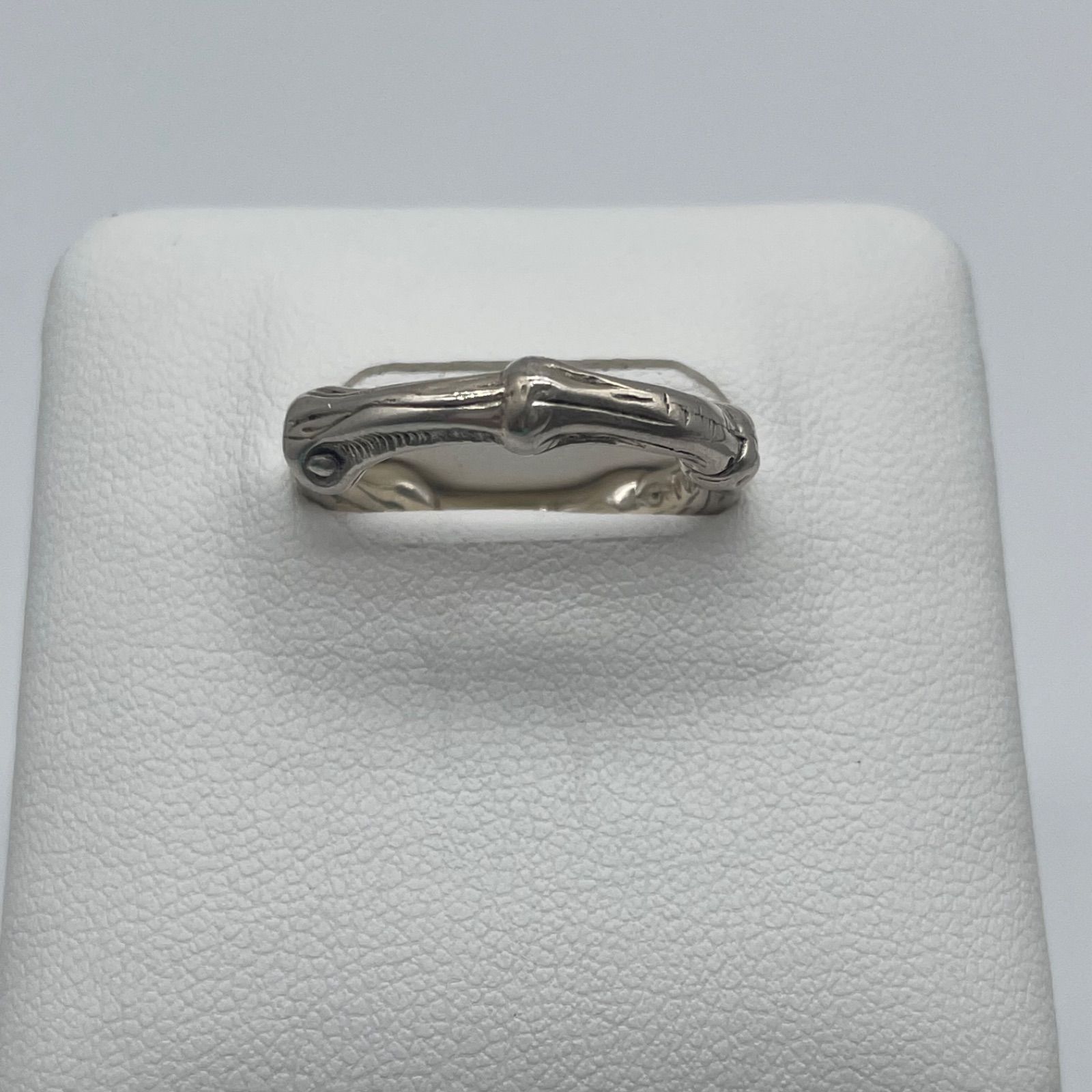 □TIFFANY＆Co. ティファニー バンブーリング 約7.5号 SV925 A25