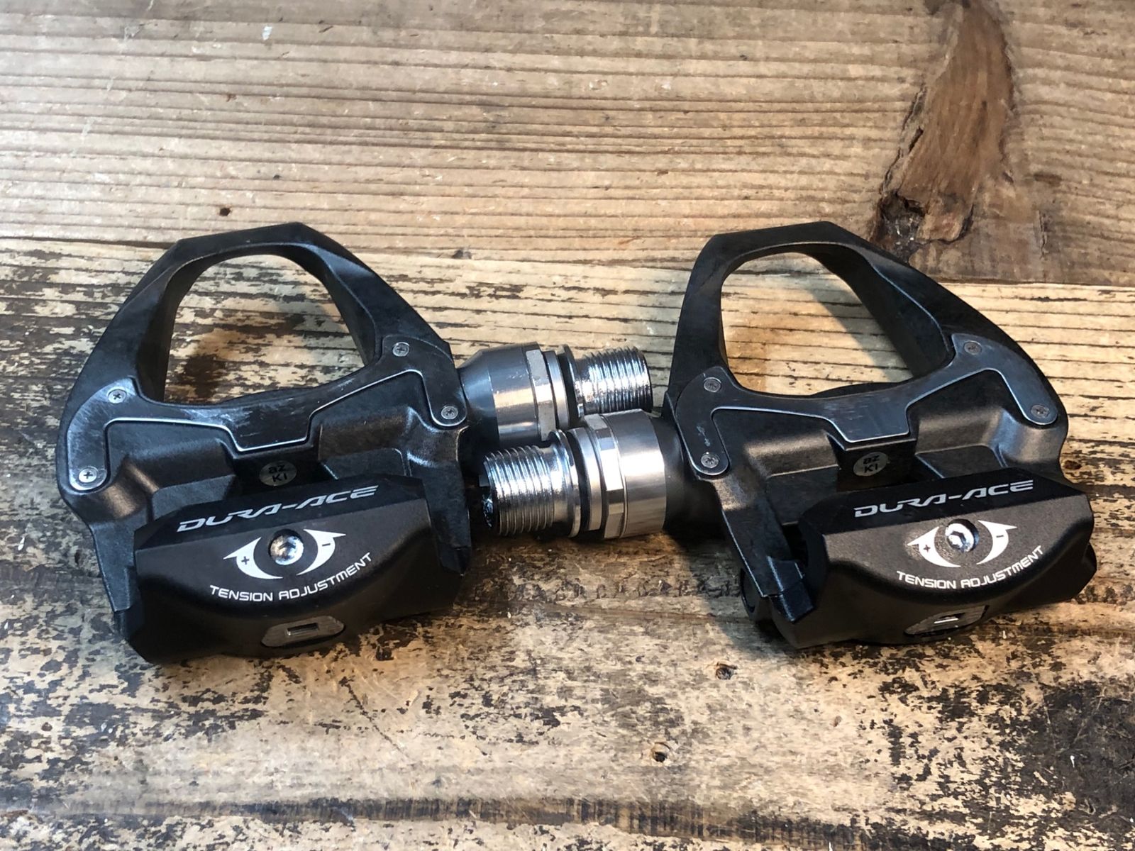 JK040 シマノ SHIMANO デュラエース DURA-ACE PD-9000 ビンディングペダル SPD-SL