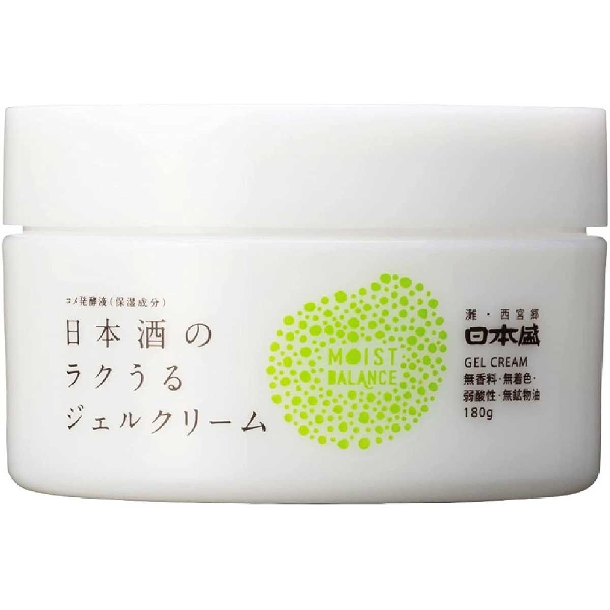 6セット 日本盛 日本酒のラクうるジェルクリーム 180g
