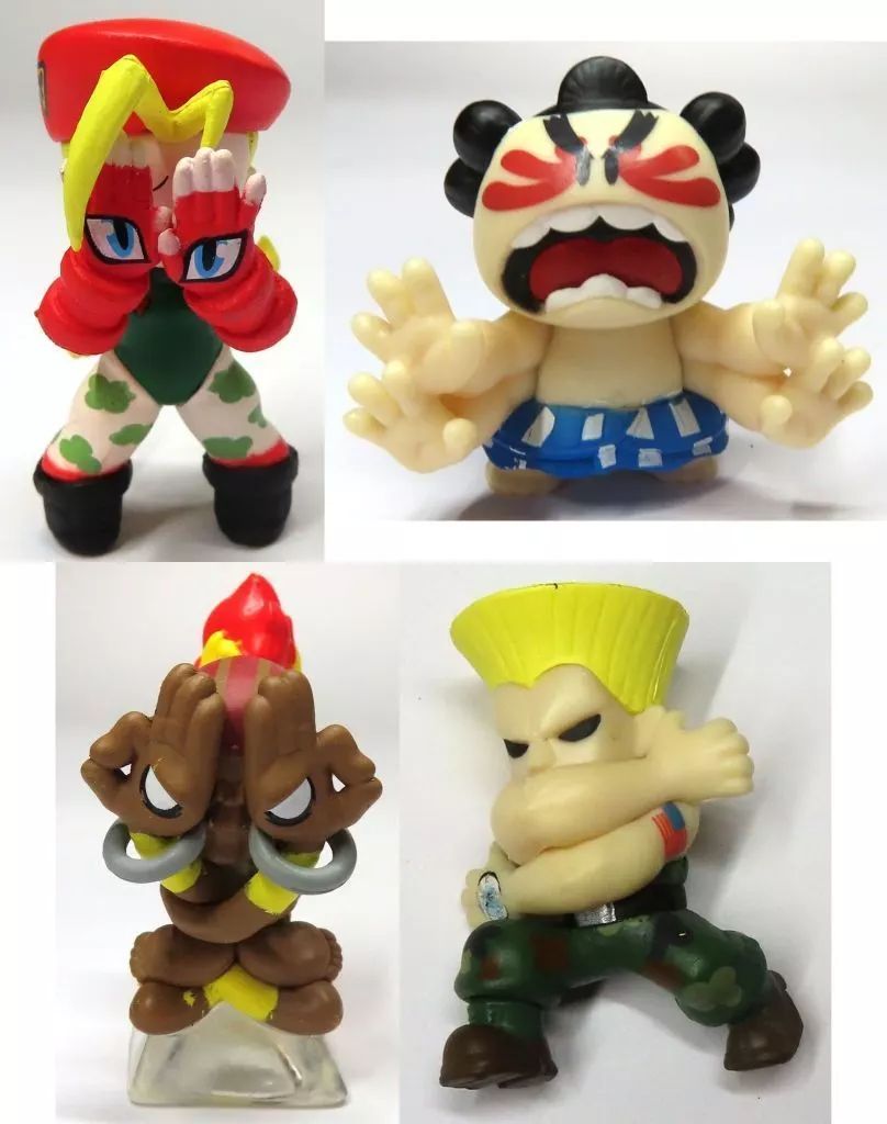 中古】トレーディングフィギュア 全4種セット 「STREET FIGHTER