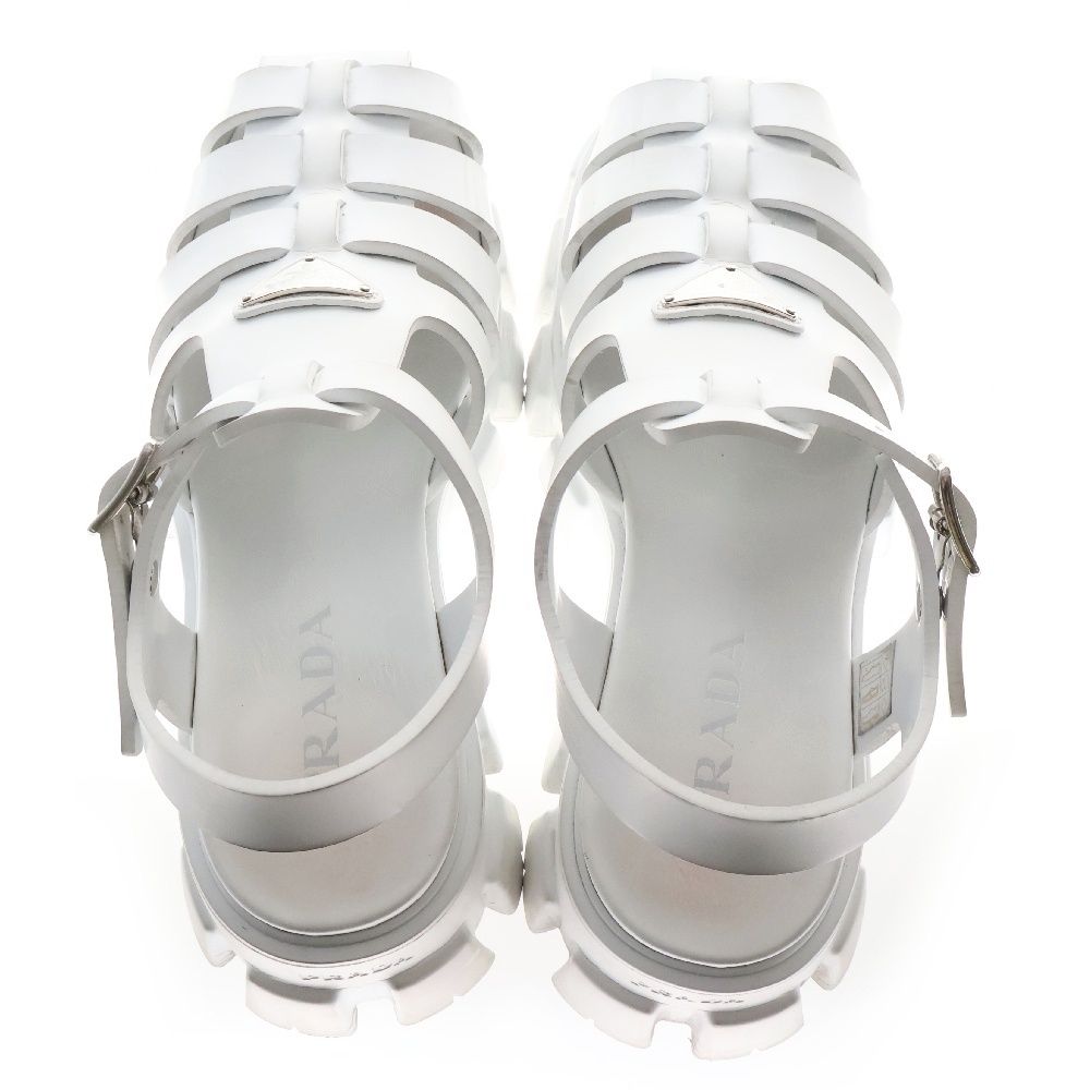 PRADA (プラダ) Monolith Round Toe Sandals モノリス