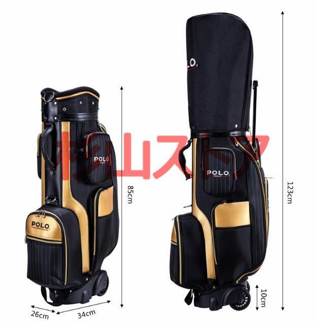【ゴルフ】 filfiger キャディバッグ　ローラー付き TOMMY HILFIGER トミー ヒルフィガー ゴルフ GOLF TRAVEL