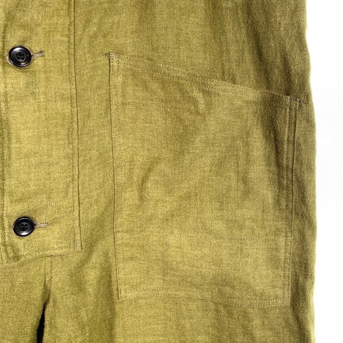 ANCELLM リネン デッキパンツ アンセルムオーバーオールNIKKOR ED300mm