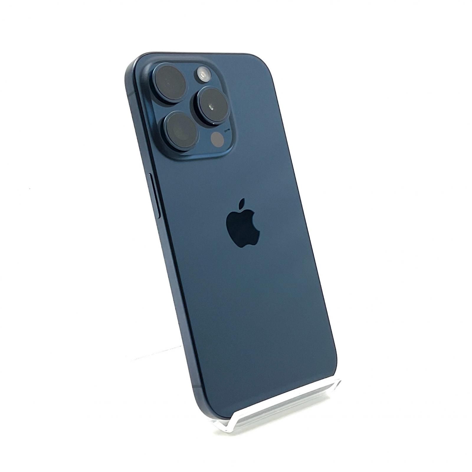 iPhone - 【美品】iPhone15128GB ブルーチタニウムバッテリー残98% iPhone 15 Pro バッテリー状態良好(100％) 128GB SIMフリー