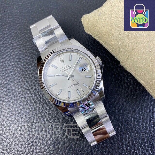  ご 大 です 自動巻き デイトジャスト41 WTO店名をご ください 自動巻き時計 腕時計(アナログ)