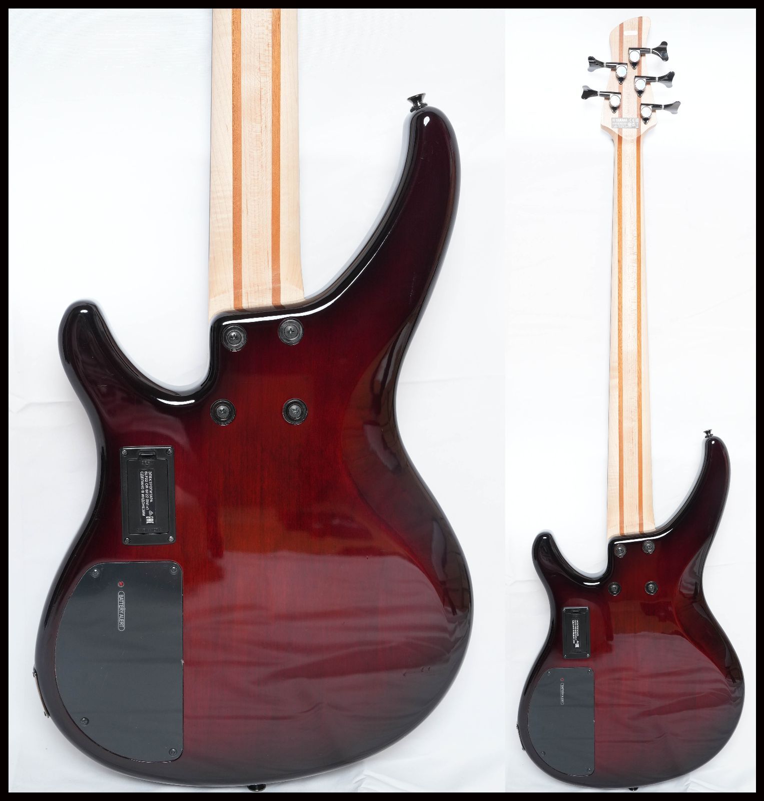 YAMAHA TRBX605FM DRB 5弦エレキベースアクティブ　ジャンク Amazon.com: Yamaha TRBX605 5-String Flamed Maple Bass Guitar
