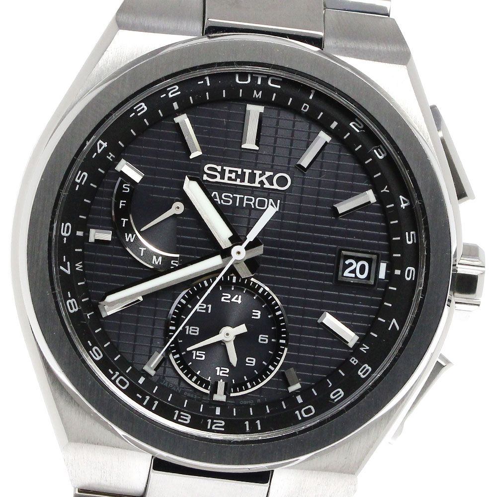 セイコー SEIKO SBXY067/8B63-0BH0 アストロン ネクスター デイデイト ソーラー電波 メンズ美品箱付き_809406