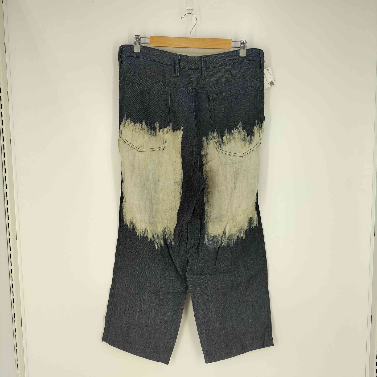 イッセイミヤケメン ISSEY MIYAKE MEN ブリーチ加工 インディゴリネン