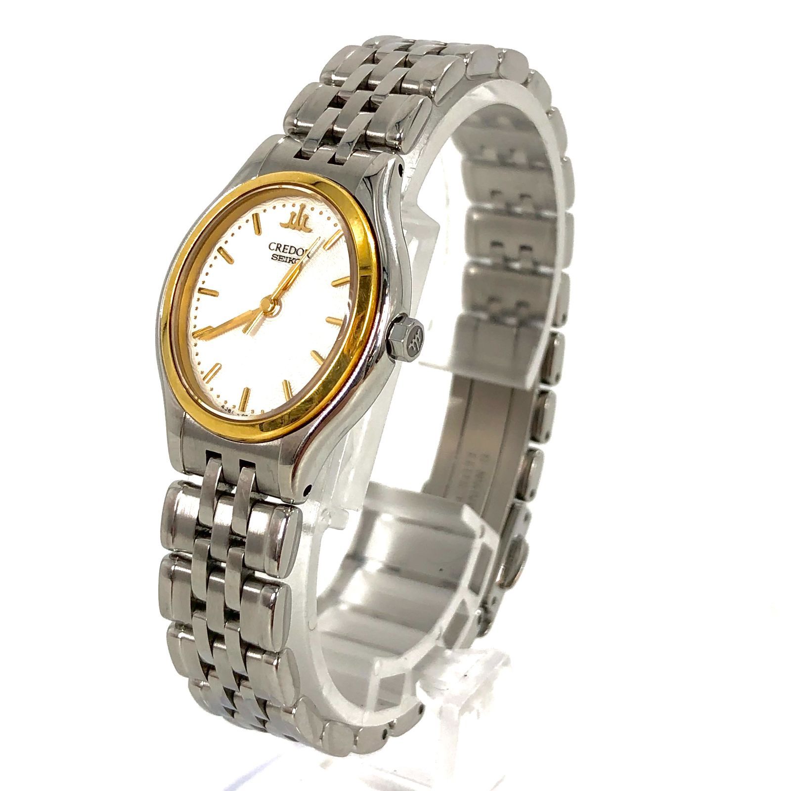SEIKO セイコー CREDOR クレドール 4J81-5A30 18KT/SS/QZ 190066 稼働