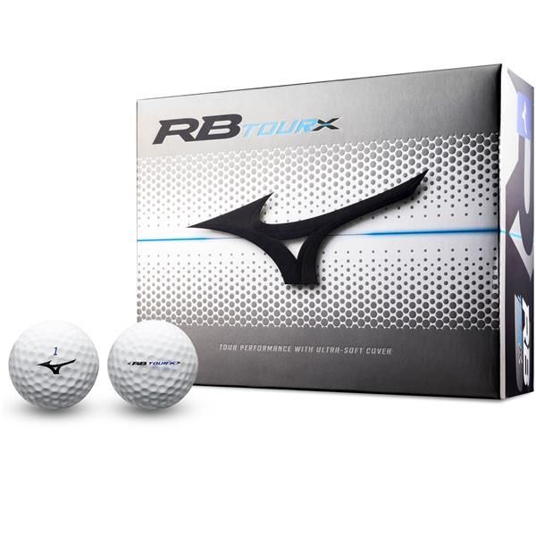 新品RB ツアーX MIZUNO(ミズノ) ゴルフボール RB ツアー X ホワイト 1ダース 12個入り ディスタンスu0026コントロールタイプ ヘッドスピード38m／s以上対応 非常にソフトなフィーリング 4ピース構造
