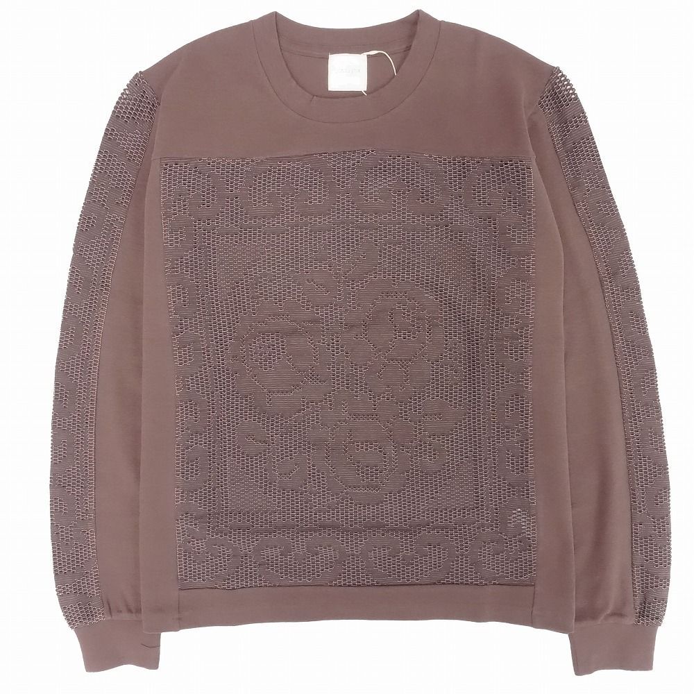 未使用品 25ss jonnlynx ジョンリンクス メッシュ フラワー Tシャツ  