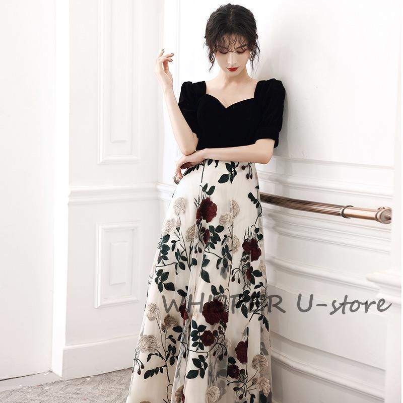 ロングワンピース ロングドレス