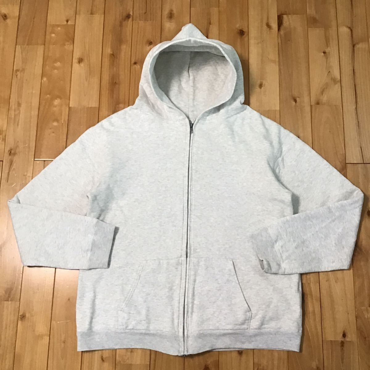 ☆激レア☆ スチャダラパー × BAPE ジップ パーカー グレー a bathing ape zip hoodie エイプ ベイプ  アベイシングエイプ NIGO vintage - メルカリ