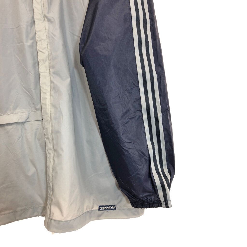 80年代 adidas アディダス ナイロンジャケット スポーツ グレー(メンズ