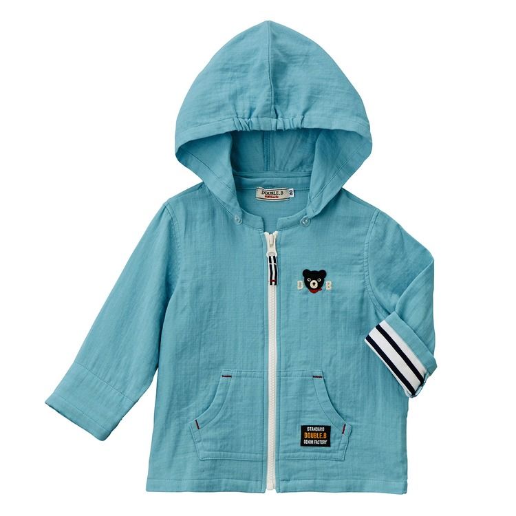 MIKIHOUSE ダブルビー 限定パーカー　女の子　100 ダブルb限定パーカー女の子さりー様専用（ミキハウス ダブルb