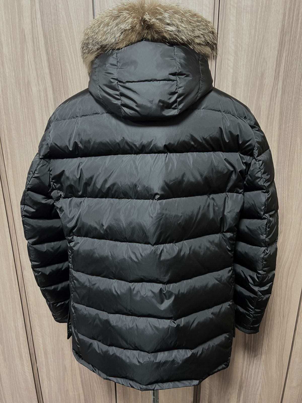 ☆未使用☆MONCLER CLUNY クルーニー コヨーテファー ダウンジャケット