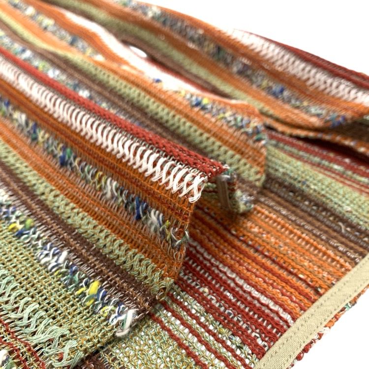 未使用品 Mame Kurogouchi マメクロゴウチ Raschel Stripe Jersey High Neck Top ラッセルストライプニットトップ ベスト 2 MM23SS-JS050 未使用品 Mame Kurogouchi マメクロゴウチ Raschel Stripe