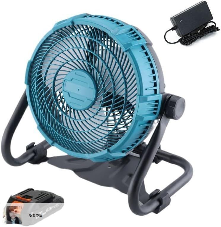 携帯扇風機 卓上扇風機 12インチ充電式 キャンプ アウトドア マキタ18V互換 Amazon | マキタ互換品 充電式 扇風機 卓上 ファン 静音 小型