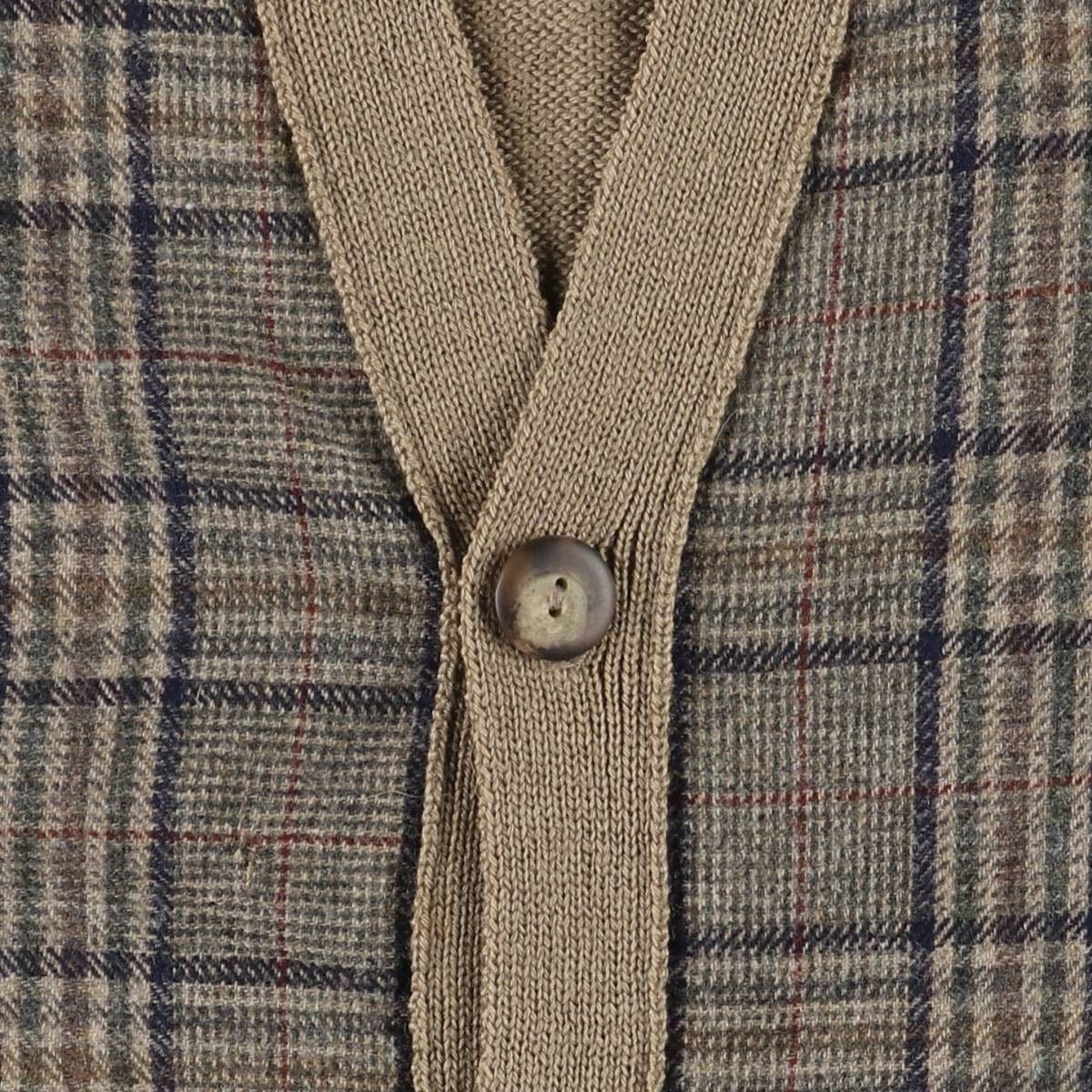 ウールニットカーディガン