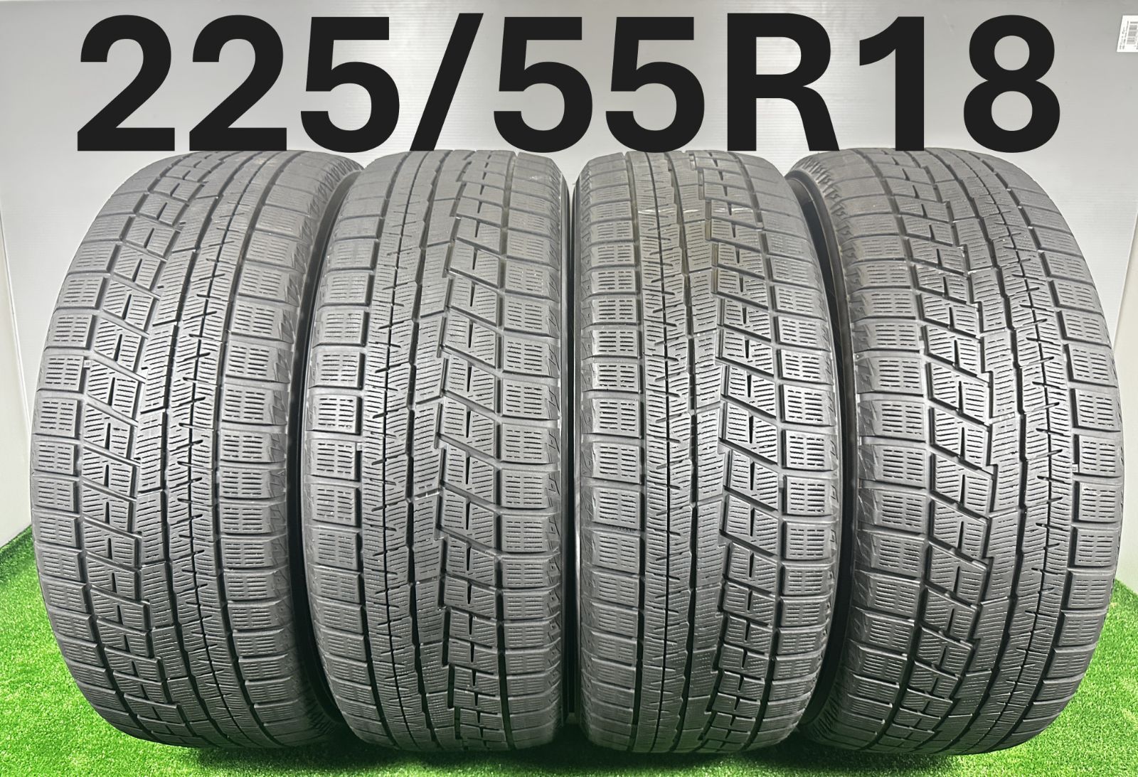 225 55 R 18 ヨコハマ IG 60 2020年製 4本 冬タイヤ スタッドレス TA 417