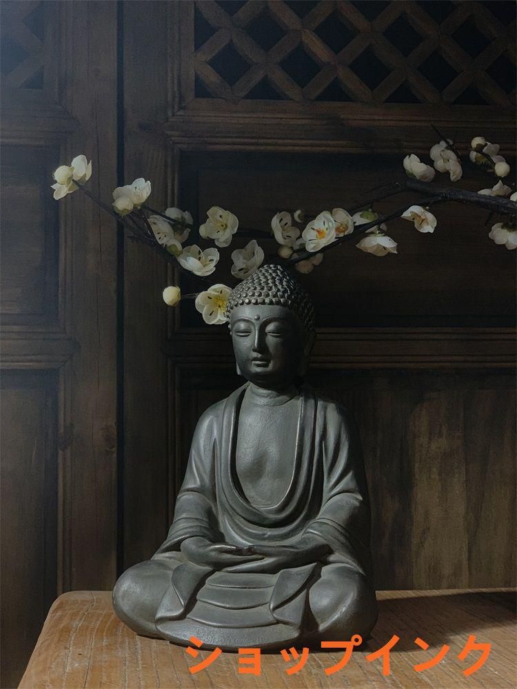 仏教美術 大日如来釈迦坐像 居宅 奉納 書斎 茶室 置物 装飾品 工芸品 仏教美術 大日如来釈迦坐像 居宅 奉納 書斎 茶室 置物 装飾品