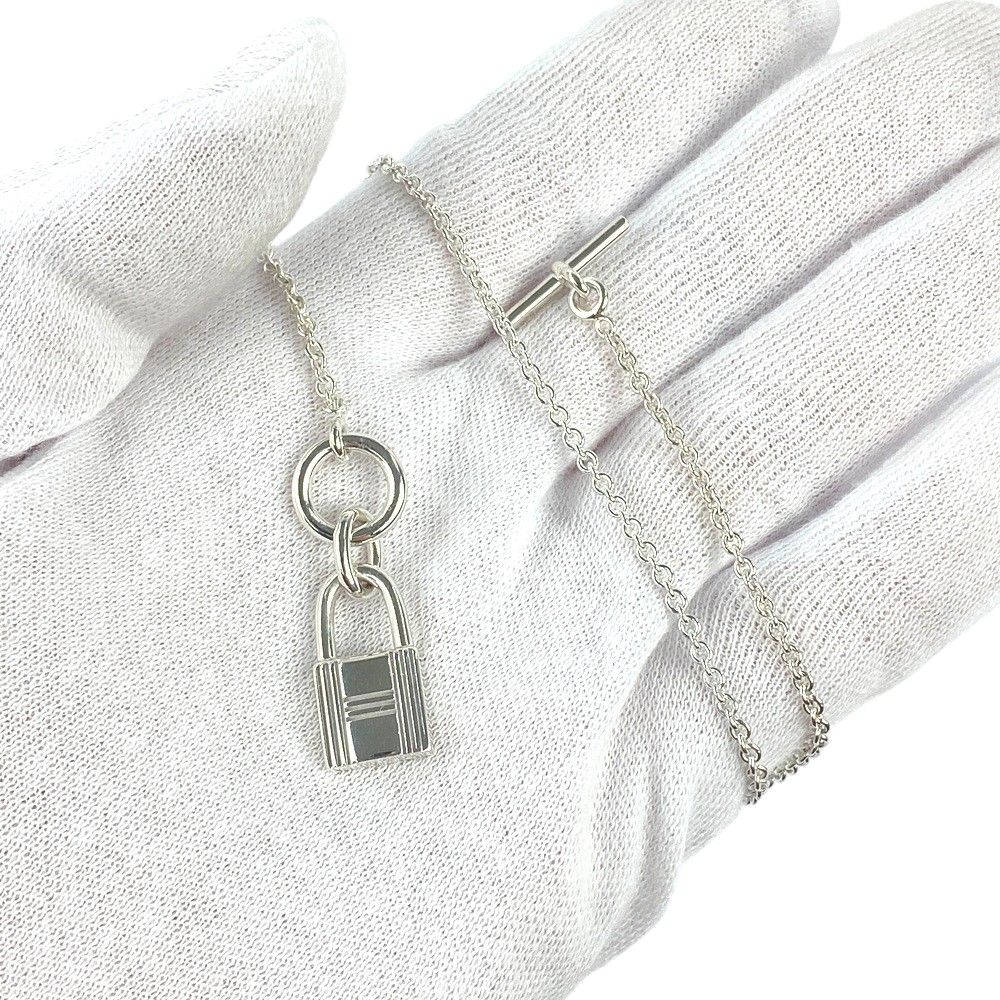 □新同□磨き済□ エルメス カデナ アミュレット 南京錠 ケリー  