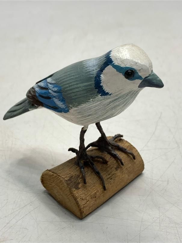 人気「ゴジュウカラ」　木彫りの野鳥　バードカービング　野鳥彫刻 人気「ゴジュウカラ」 木彫りの野鳥 バードカービング 野鳥彫刻 希少