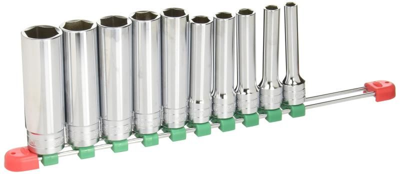 京都機械工具 KTC 12.7mm 1|2インチ ディープソケット セット 10個組 TB4L10E
