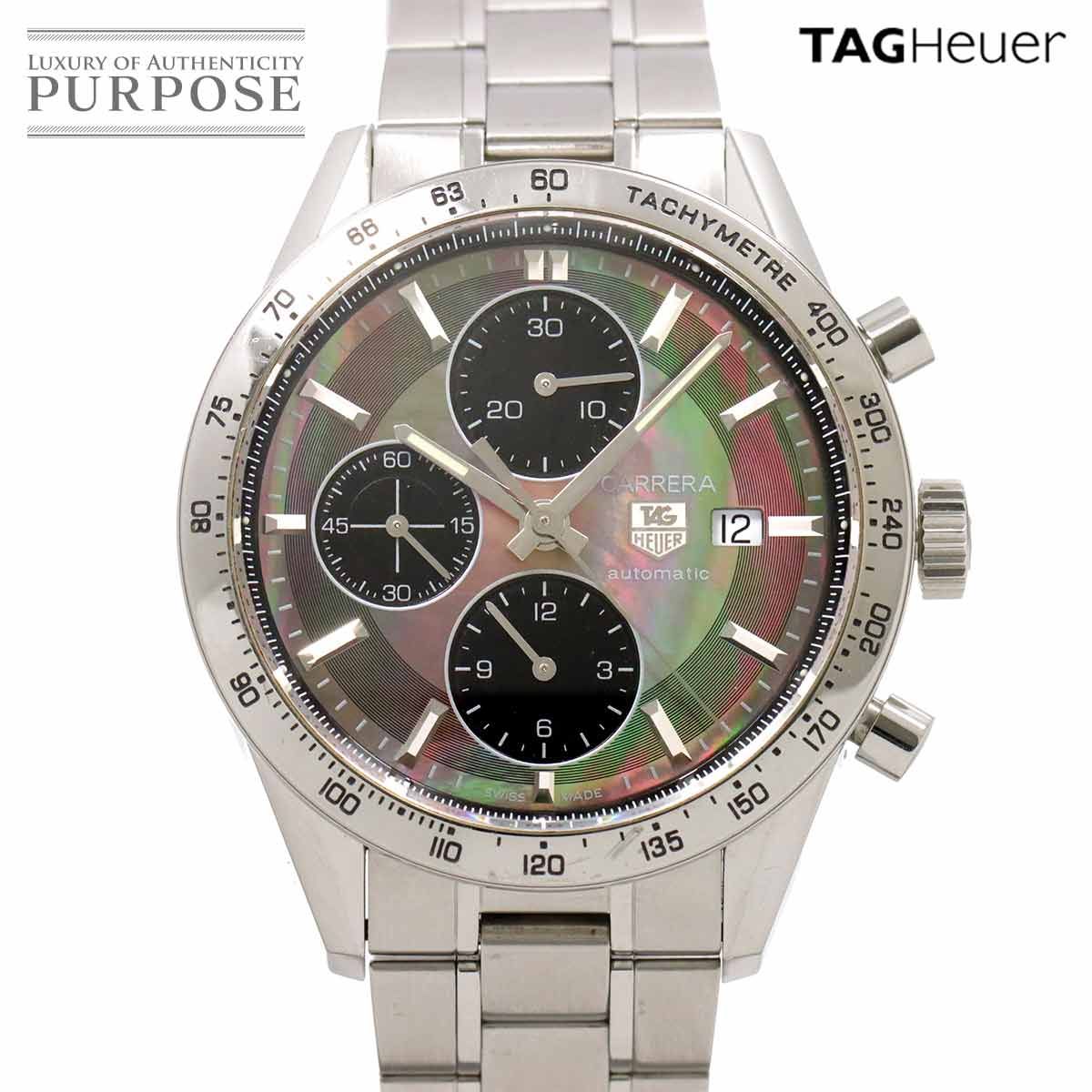 タグ ホイヤー TAG Heuer カレラ CV201P クロノグラフ メンズ 腕時計 
