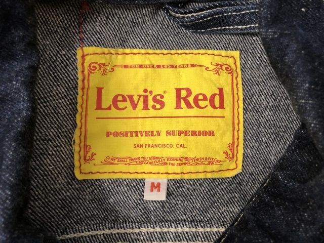 【中古】 Levi's RED リーバイスレッド TRUCKER THE LIGHTS GO OUT インディゴ M 111399357