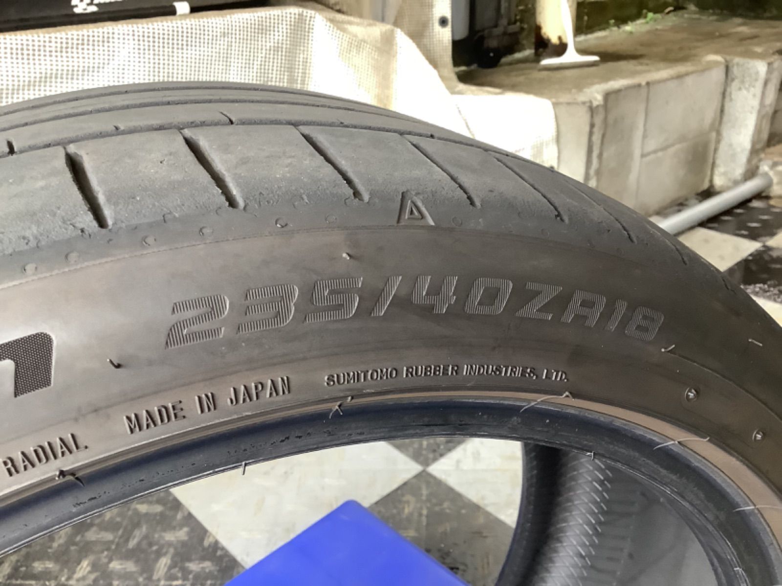 送料込み］235/40R18 FALKEN AZENIS FK520L ファルケン アゼニス 中古