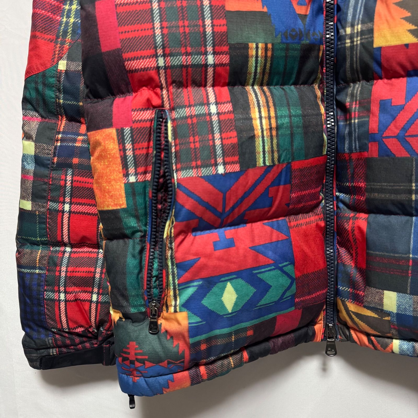 PL ポロラルフローレンチェック柄ウールジャケット　リバーシブル PL ポロラルフローレンチェック柄ウールジャケットリバーシブル