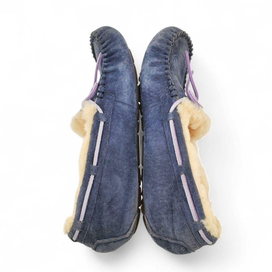UGG アグ モカシン ダコタ ムートン パープル 紫 25.0 - メルカリ