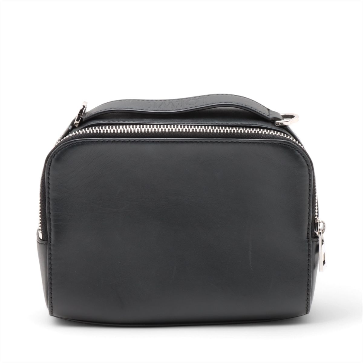 極美品 現行品 ロエベ アナグラム クロスボディ カメラ バッグ ミニ