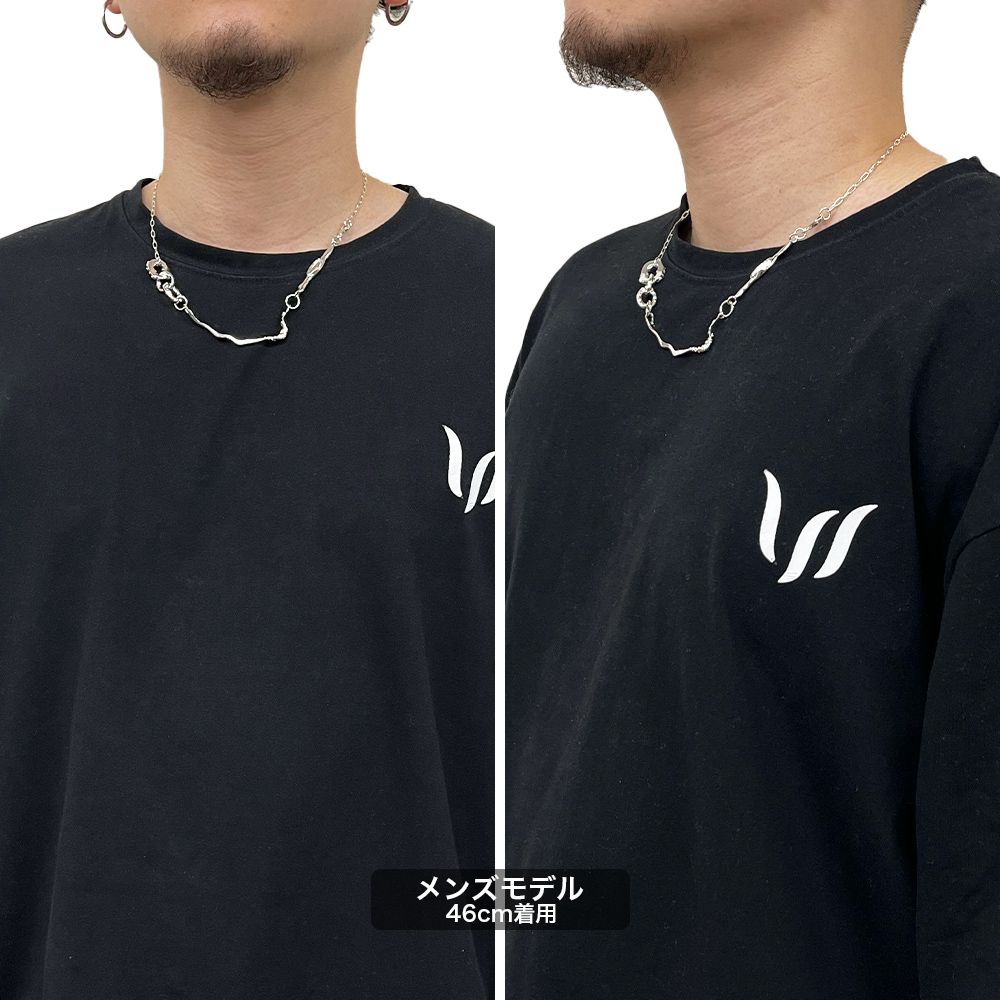 YOSTER ヨースター 深水光太さん着用 ネックレス 40cm YOSTER ヨースター OUR's 深水光太さん着用 シルバー ネックレス
