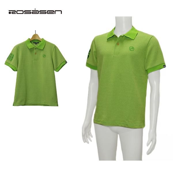 ロサーセン Rosasen メンズ 春夏 3色混鹿の子 半袖シャツ サイズ50(L) 044-22242