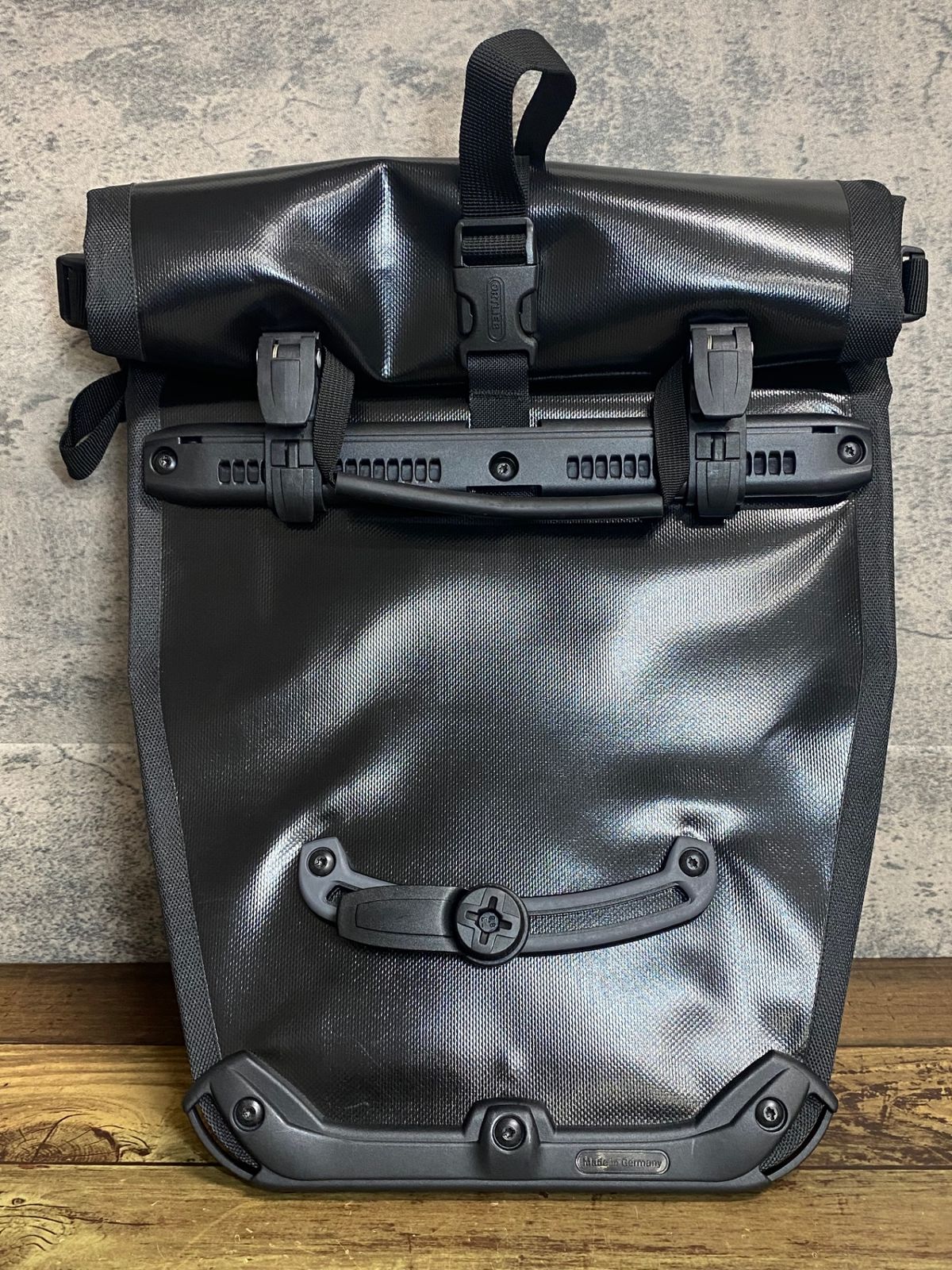 JK247 オルトリーブ ORTLIEB バックローラークラシック サイドバッグ 黒 ペア