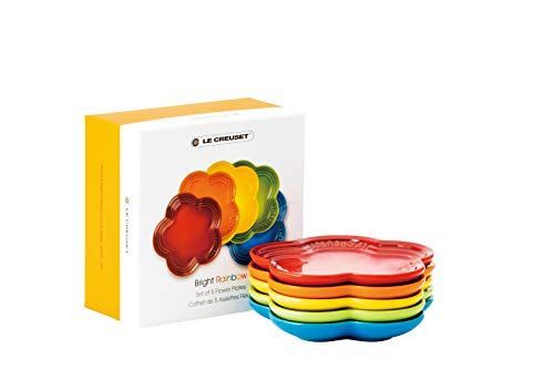 数量限定】ル・クルーゼ(Le Creuset) 皿 フラワー・プレート LC(S