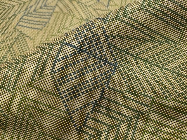 平和屋着物□本場大島紬 7マルキ 抽象文様 正絹 逸品 DAAT8946zy