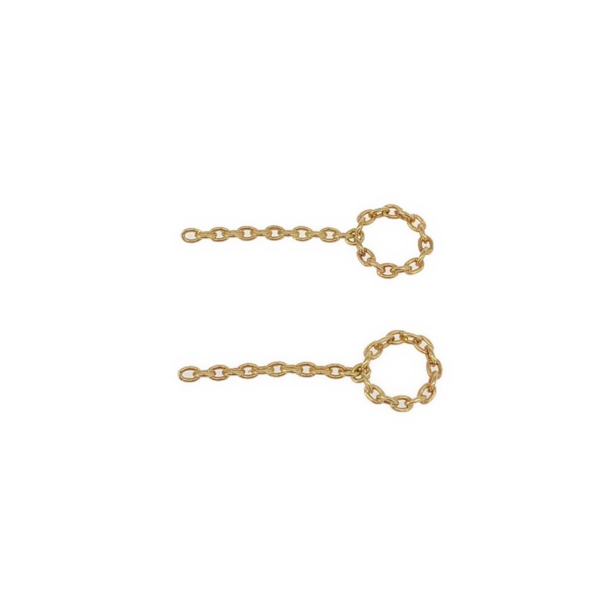 SHIHARA シハラChain Pierces 200 チェーンピアス　K18 shihara CHAIN PIERCES 200 ペア シハラ - メルカリ