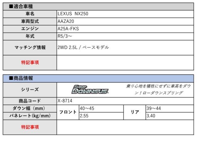 エスペリア]AAZA20 レクサスNX250_ベースモデル(R5/3～)用スーパー