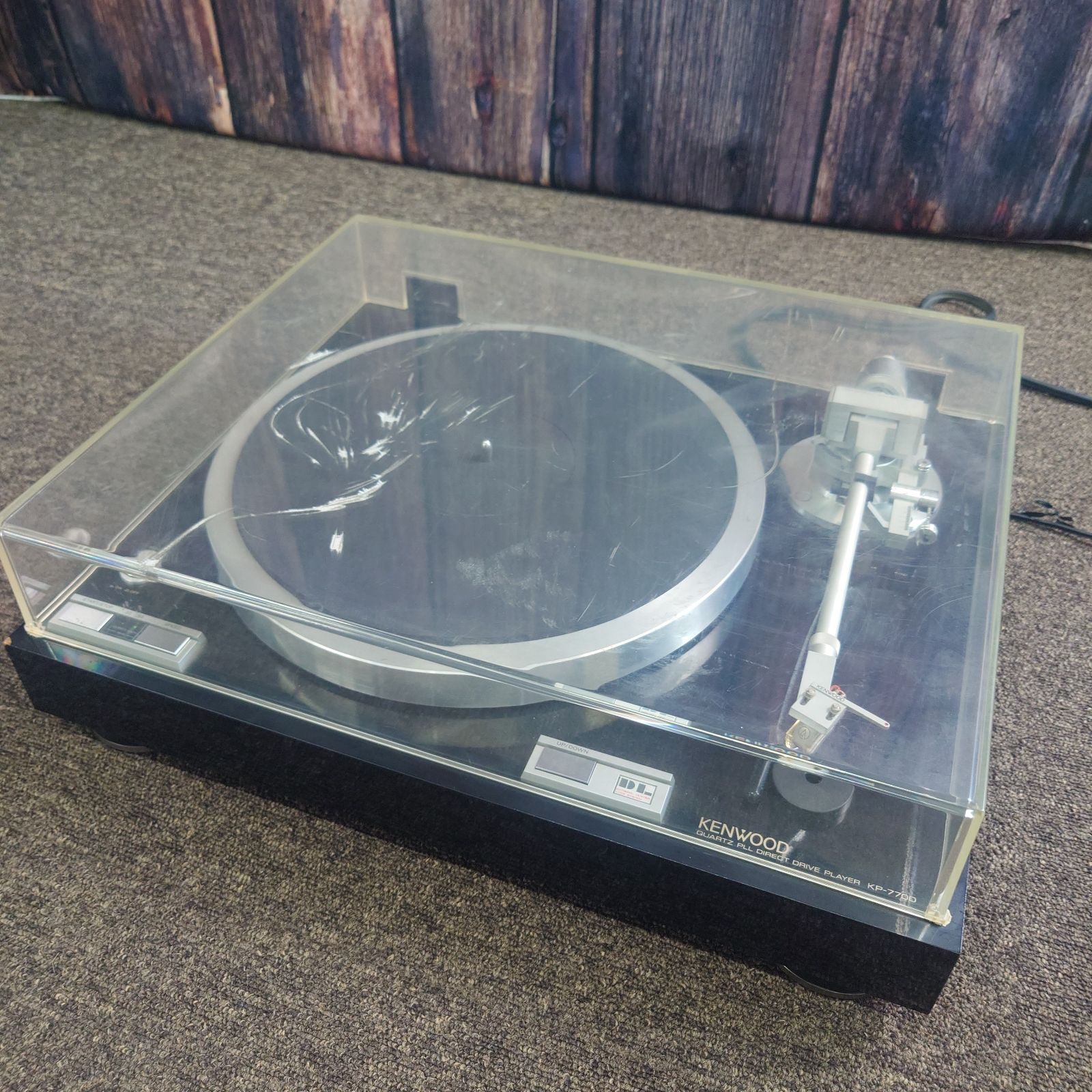 KENWOOD ダイレクトドライブターンテーブル
