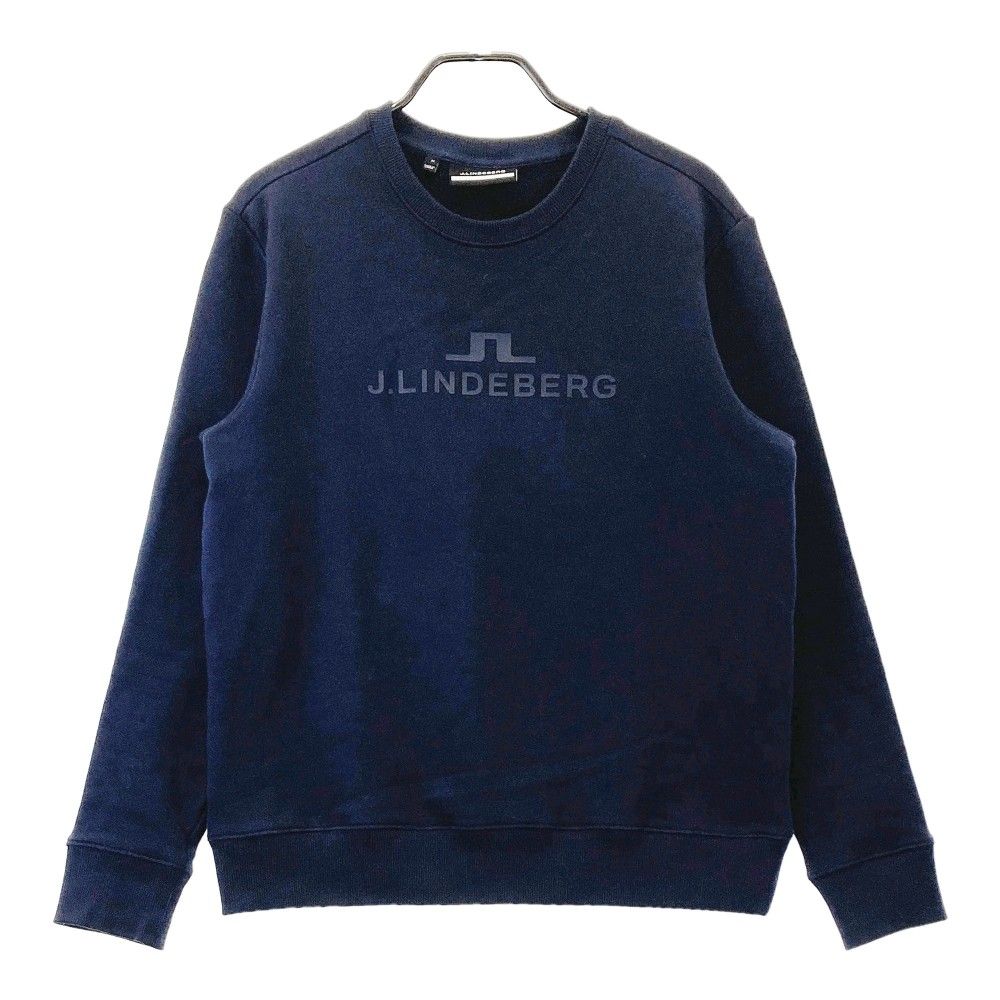 サイズ：M J.LINDEBERG ジェイリンドバーグ スウェット ネイビー系