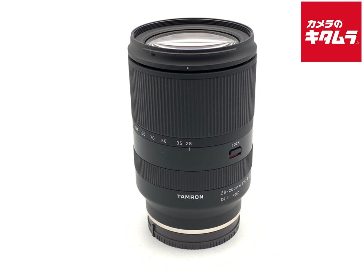 タムロン 28-200mm F2.8-5.6 Di III RXD ソニーEマウント用 Model A071