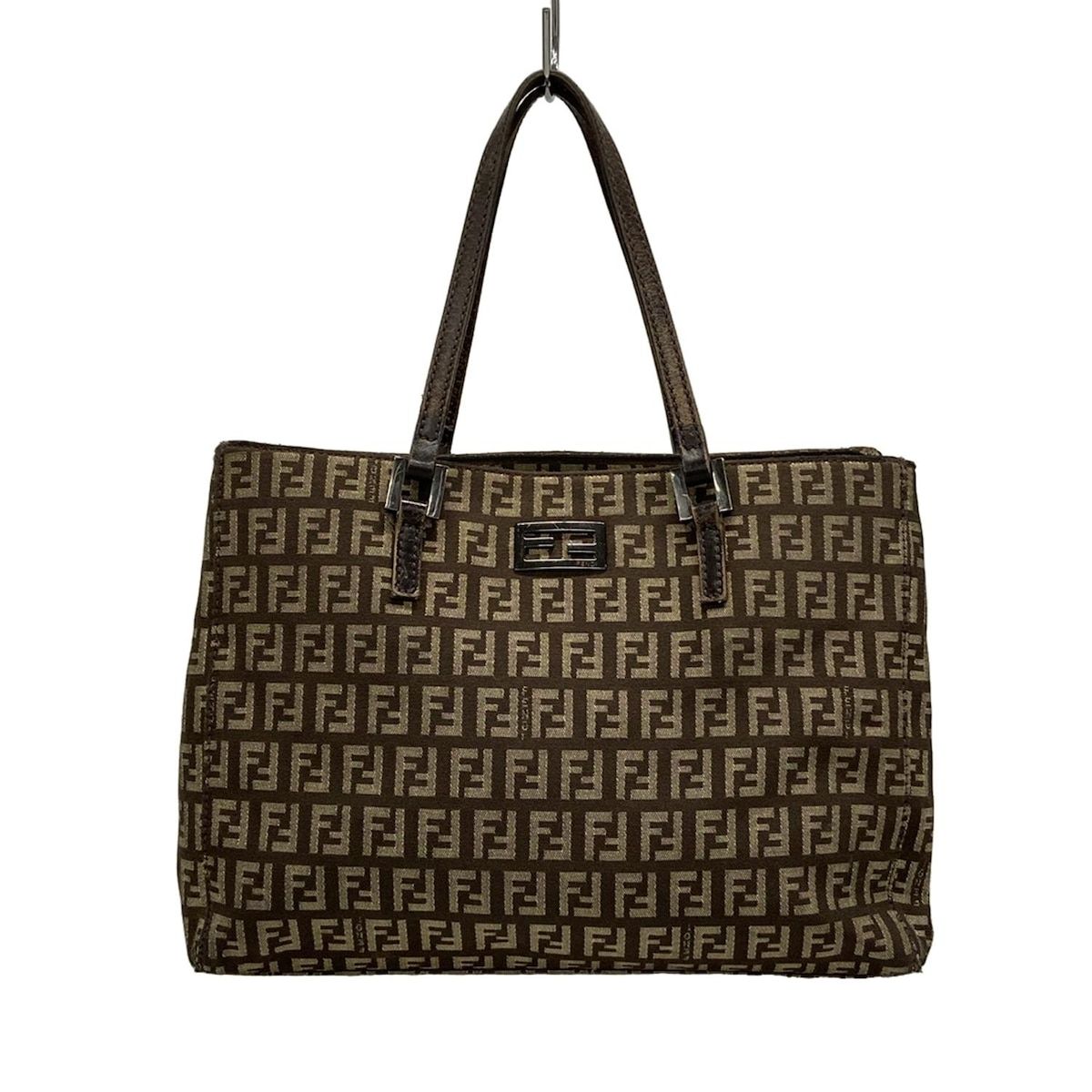 FENDI(フェンディ) トートバッグ ズッキーノ柄 8BH132 ダーク FENDI(フェンディ) トートバッグ ズッキーノ柄 8BH132 ダーク