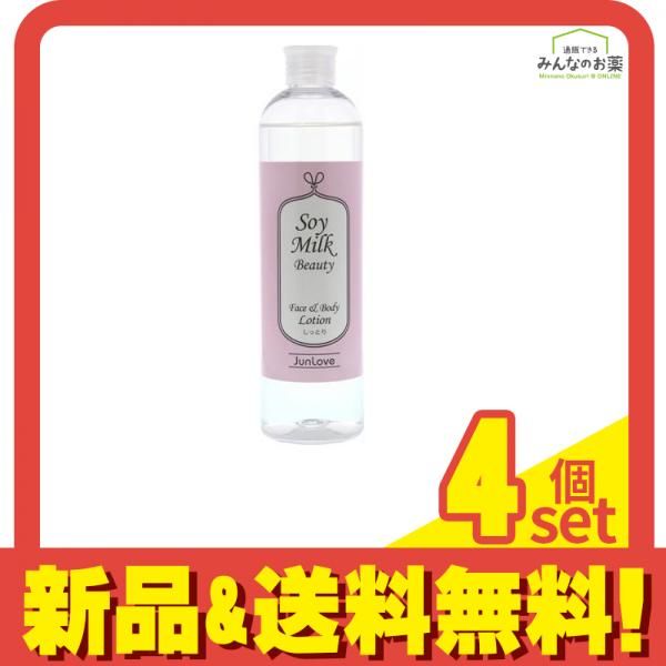 豆乳ローション 全身用 しっとり 455mL 4個セット まとめ売り