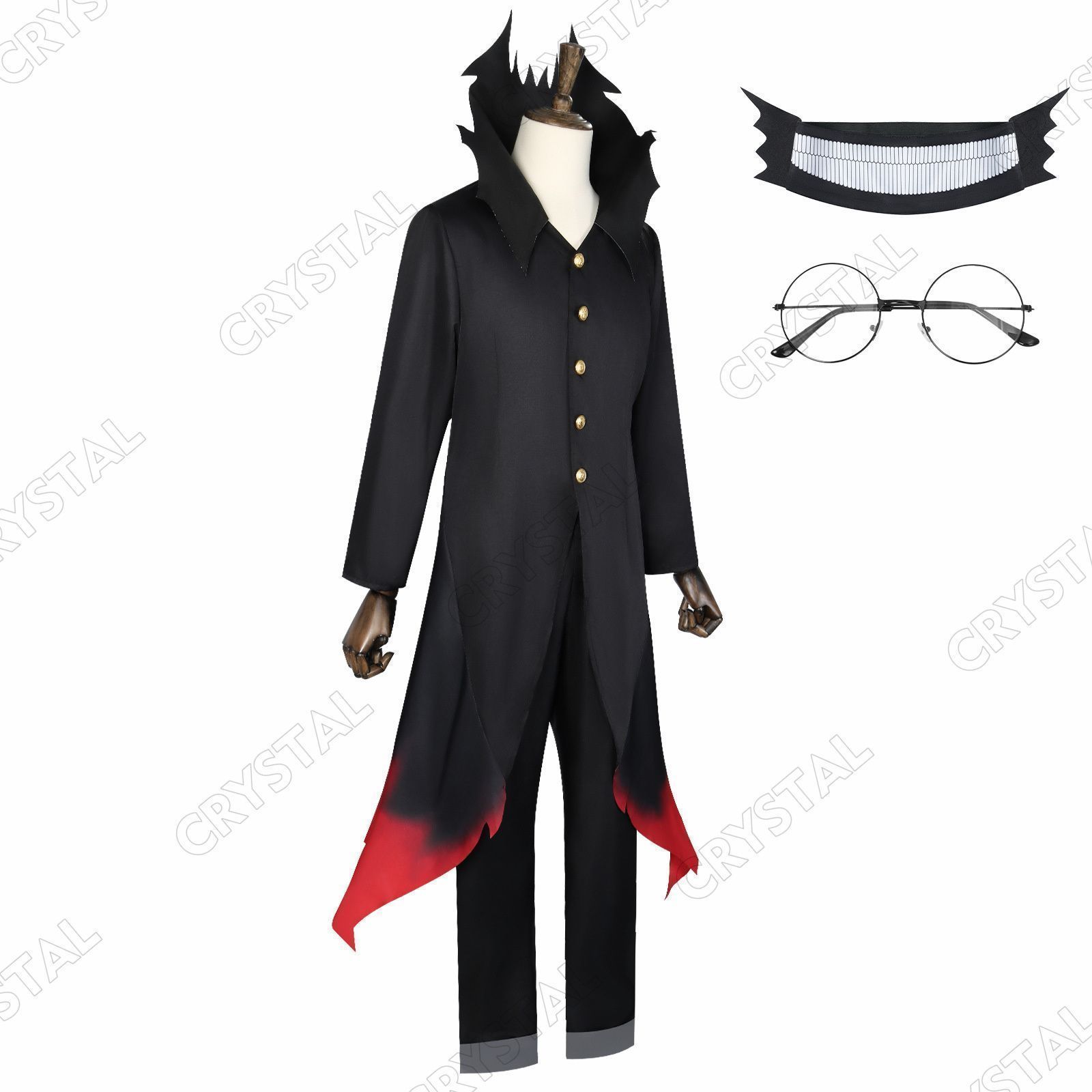 Amazon.co.jp: [HANHUO] オカルン コスプレ衣装 ダンダダン 高倉