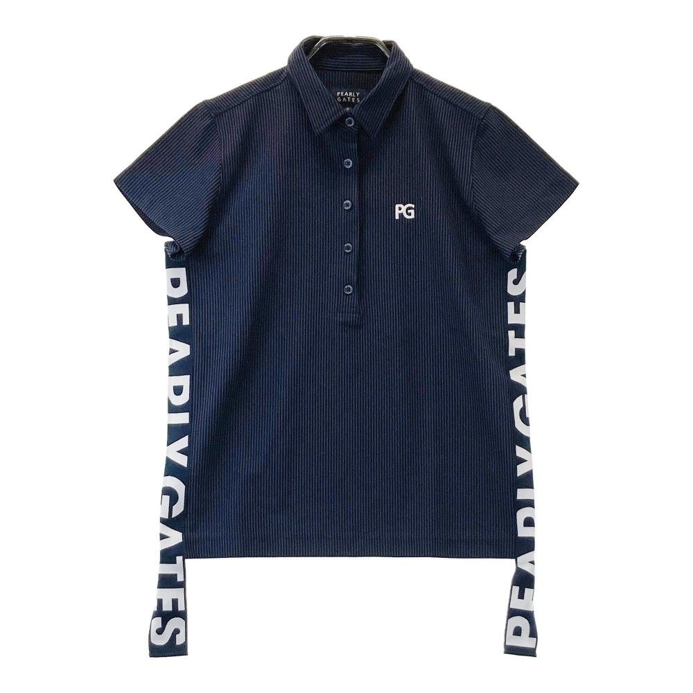 PEARLY GATES ストライプポロシャツ ゴ*太様 PEARLY GATES
